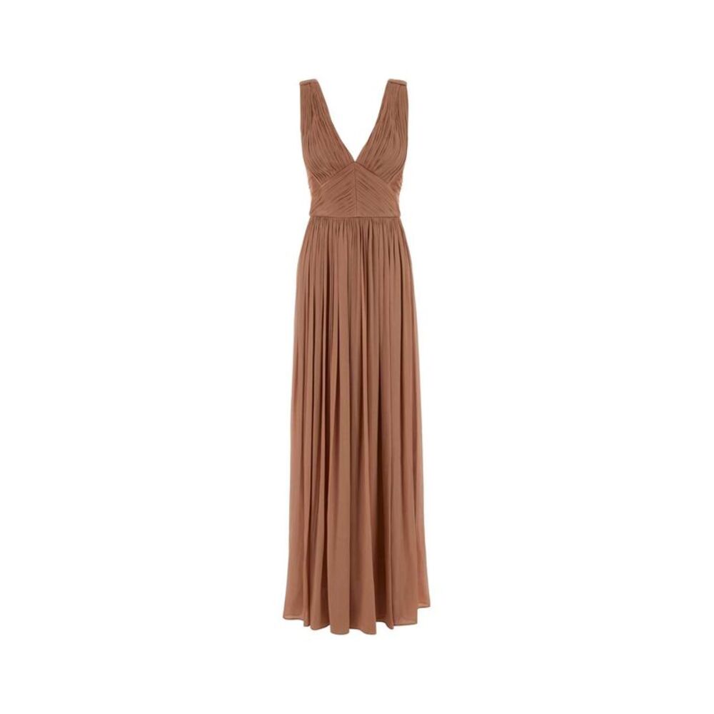 Costarellos Women Powder Pink Georgette Anilia Long Dress